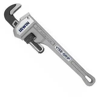 IRWIN - 24" Aluminum Pipe Wrench - Becker Safety and Supply