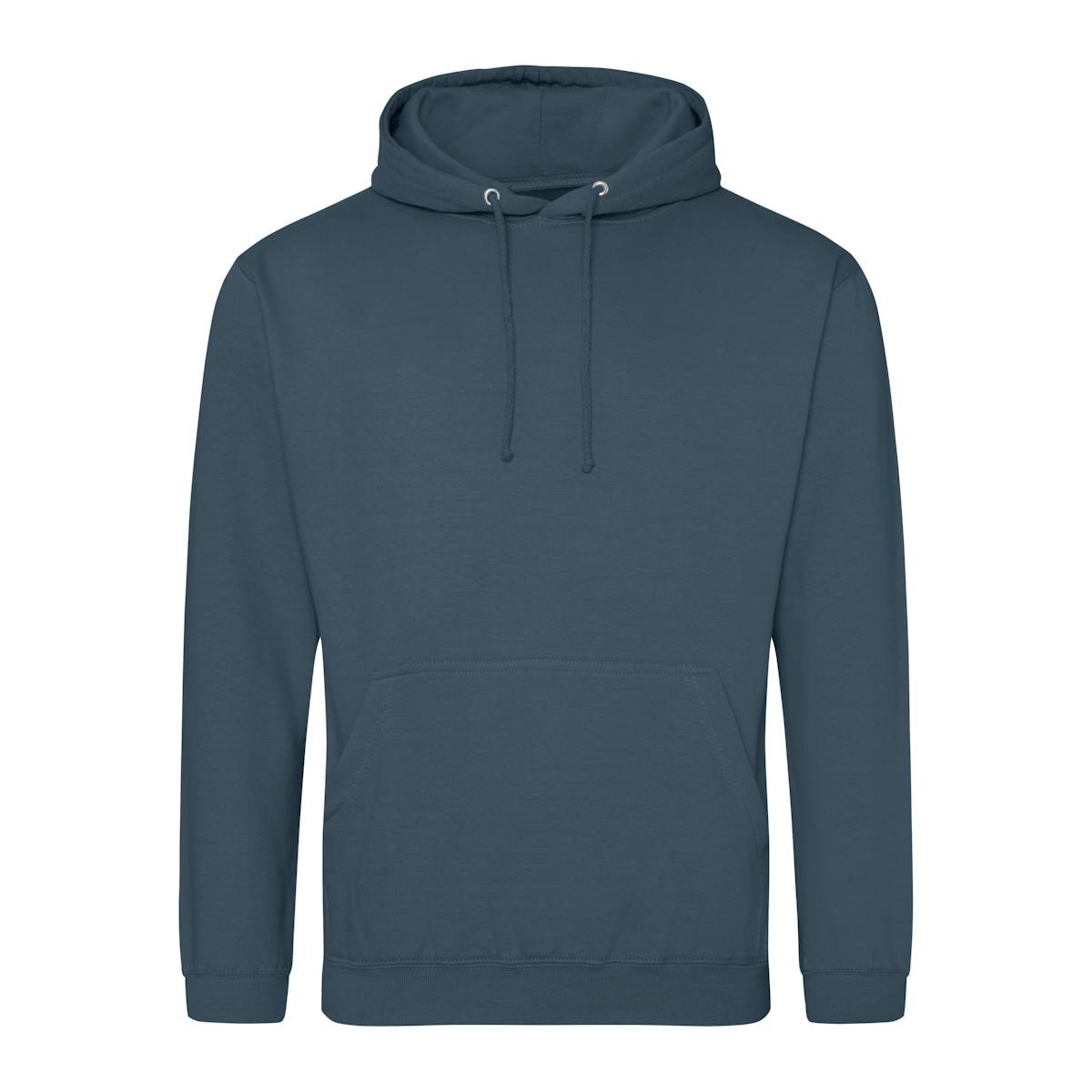 JUST HOODS - Mens 80/20 Midweight College Hooded Sweatshirt - Becker Safety and Supply