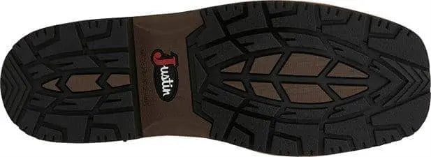 JUSTIN - Derrickman Safety Toe, Brown - Becker Safety and Supply