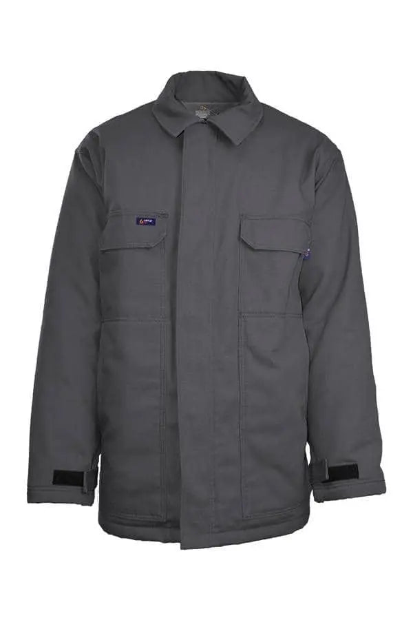 LAPCO - 12oz. FR Insulated Chore Coat, Gray - Becker Safety and Supply