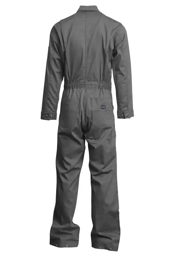 LAPCO - 7oz FR Deluxe Coverall, Gray - Becker Safety and Supply