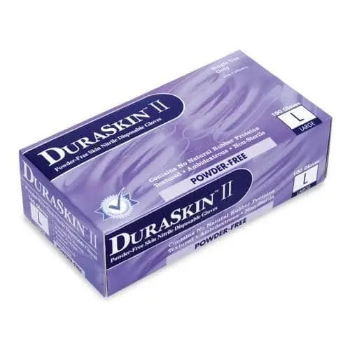 LIBERTY - Duraskin 4mil Nitrile Gloves, Blue - L - Becker Safety and Supply