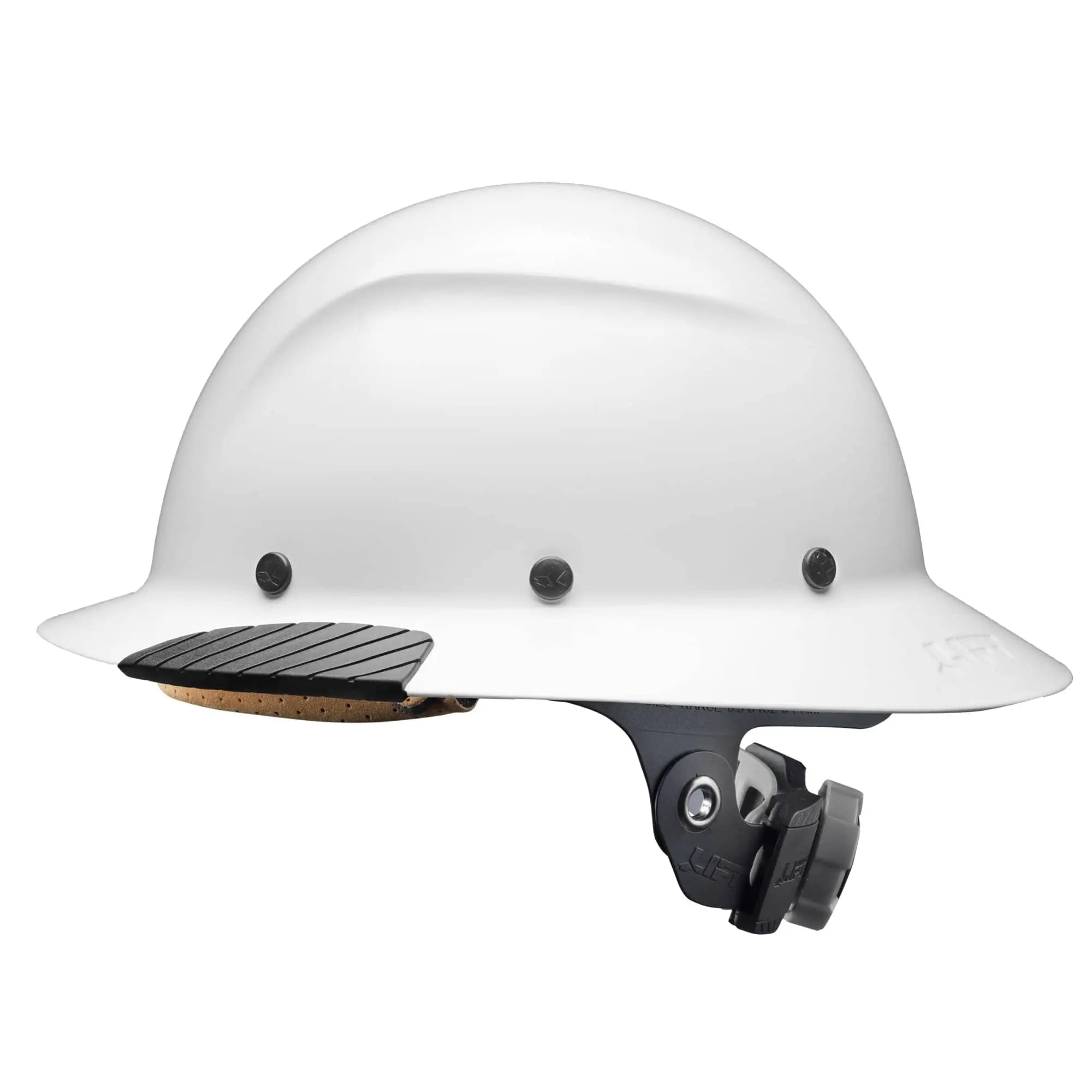 LIFT - DAX CARBON WHITE FULL BRIM HARDHAT - Becker Safety and Supply