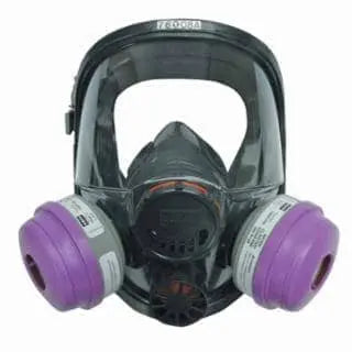 NORTH SAFETY - Medium/Large Full Face Silicon Respirator - Becker Safety and Supply