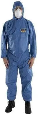 MAJESTIC - BlazeTEX FR SMS Anti-Static Coverall with Hood and Elastic Wrist & Ankle - Becker Safety and Supply