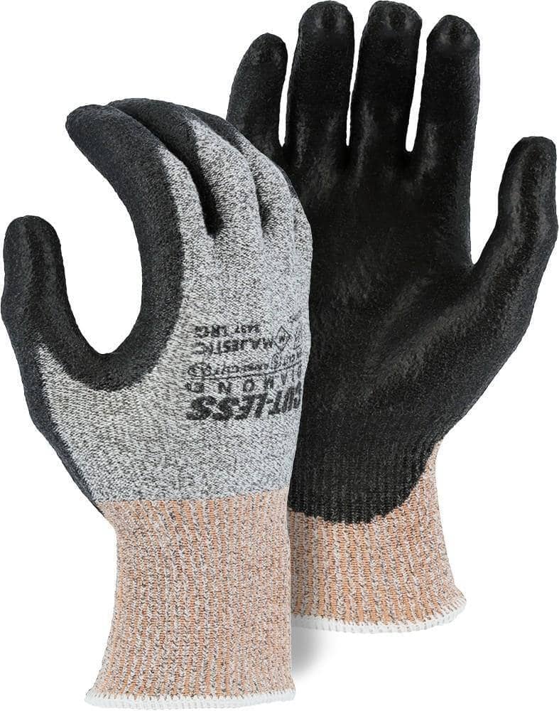 MAJESTIC - Cut Less with Dyneema Seamless Knit Glove with Polyurethane Palm Coating - Becker Safety and Supply