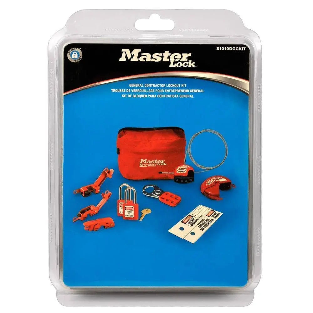 MASTER LOCK - General Contractor Lockout Kit - Becker Safety and Supply