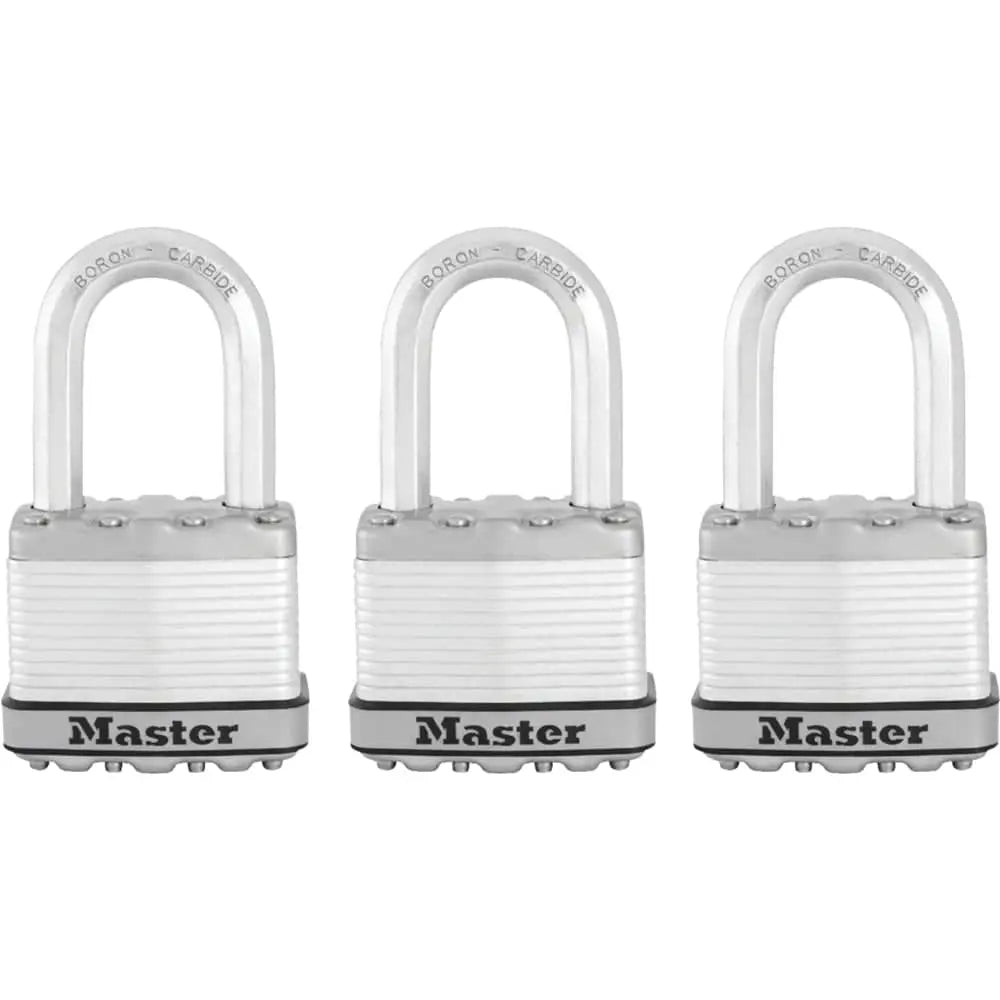 MASTERLOCK - LAMINATED PADLOCKS, Keyed Alike Pack of 5 - Becker Safety and Supply