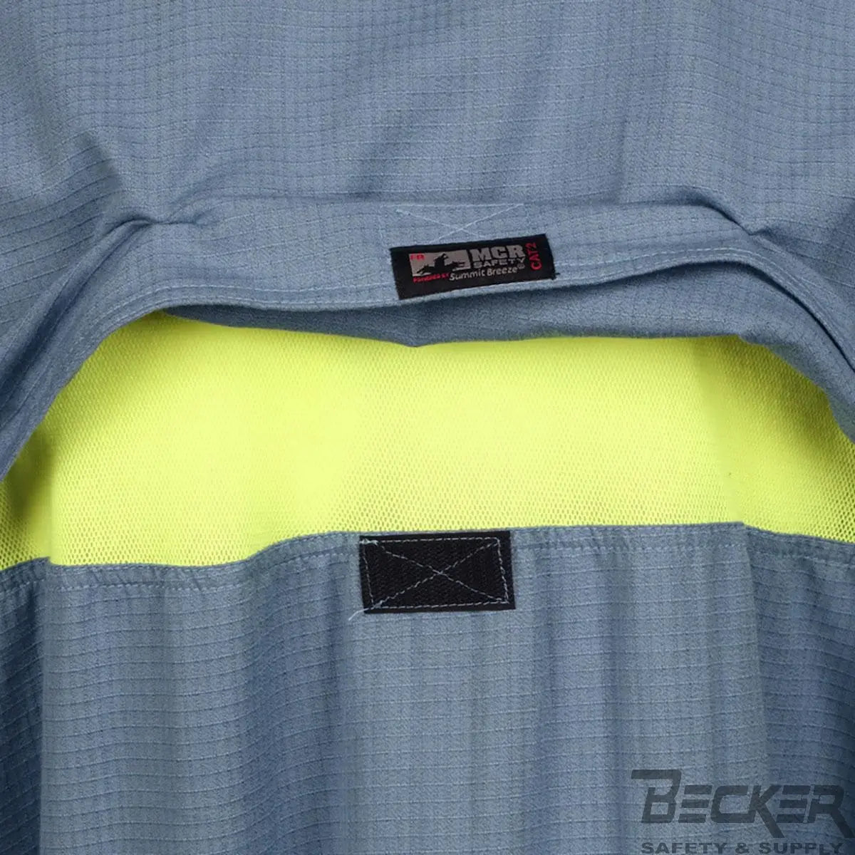 MCR - FR 7oz Triple Vented Work Shirt, Medium Blue  Becker Safety and Supply