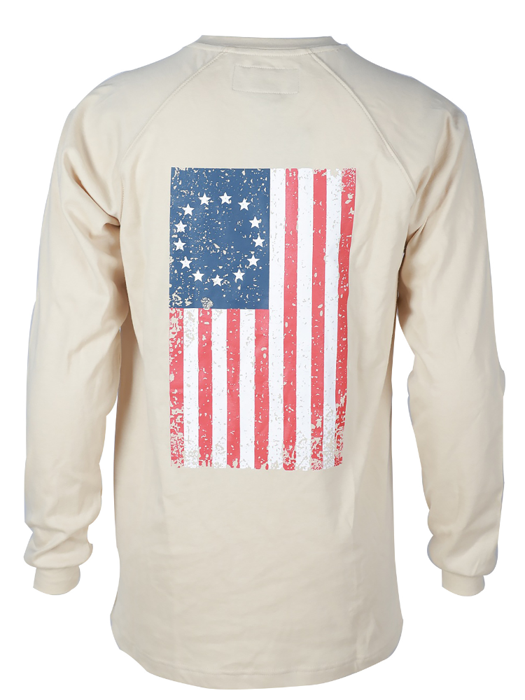 Forge - FR Men'S Graphic Printed Sand Long Sleeve - Becker Safety and Supply