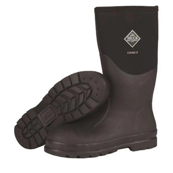 MUCK - Chore Steel Toe Boot, Black - Becker Safety and Supply