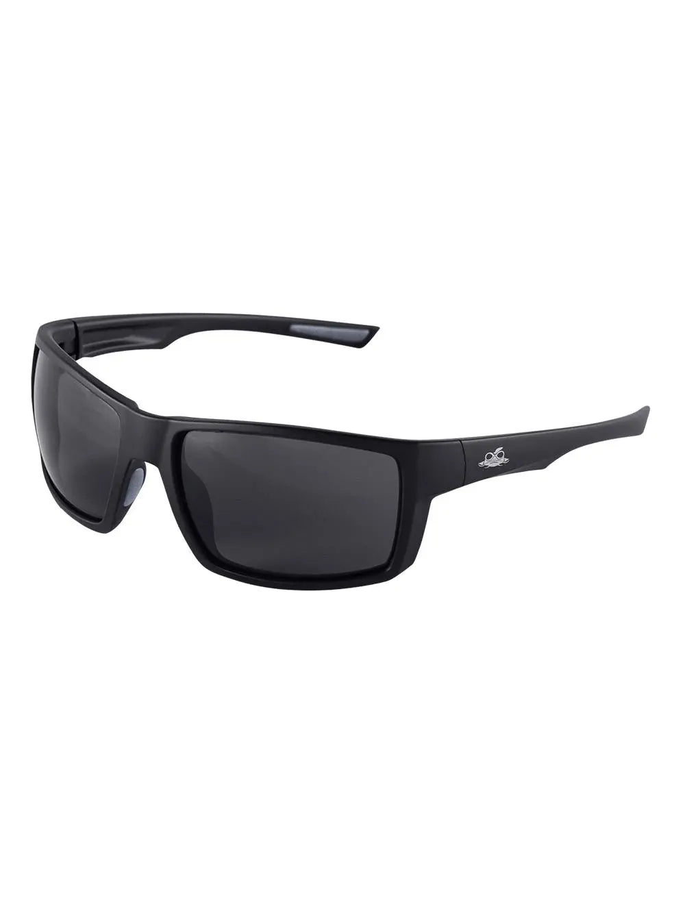 BULLHEAD SAFETY - Sawfish Anti Fog Safety Glasses, Smoke/Matte Black - Becker Safety and Supply