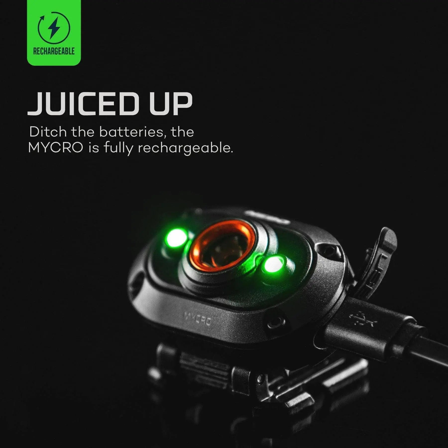 NEBO - MYCRO Rechargeable Headlamp and Cap Light with 400 Lumen Turbo Mode - Becker Safety and Supply