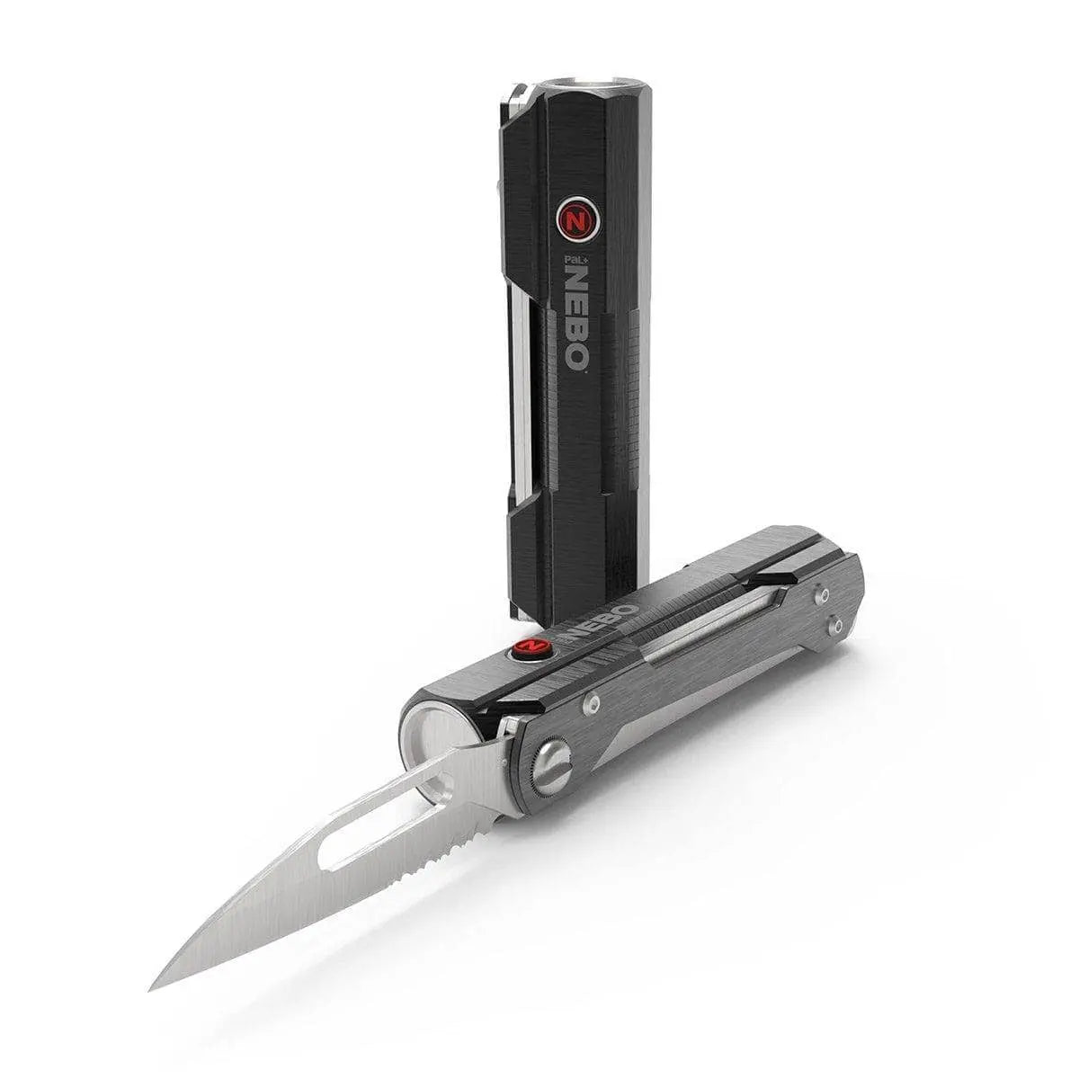 NEBO - PAL+ - 3 in 1 Power Bank, Flashlight, & Folding Knife - Rechargeable - Becker Safety and Supply