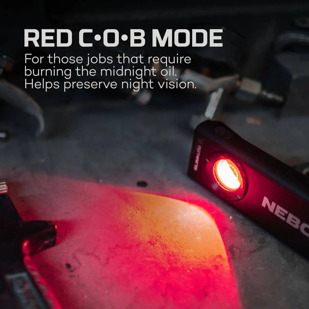 NEBO - SLIM+ 1200 lumen Rechargeable with red laser pointer and Power Bank - Becker Safety and Supply