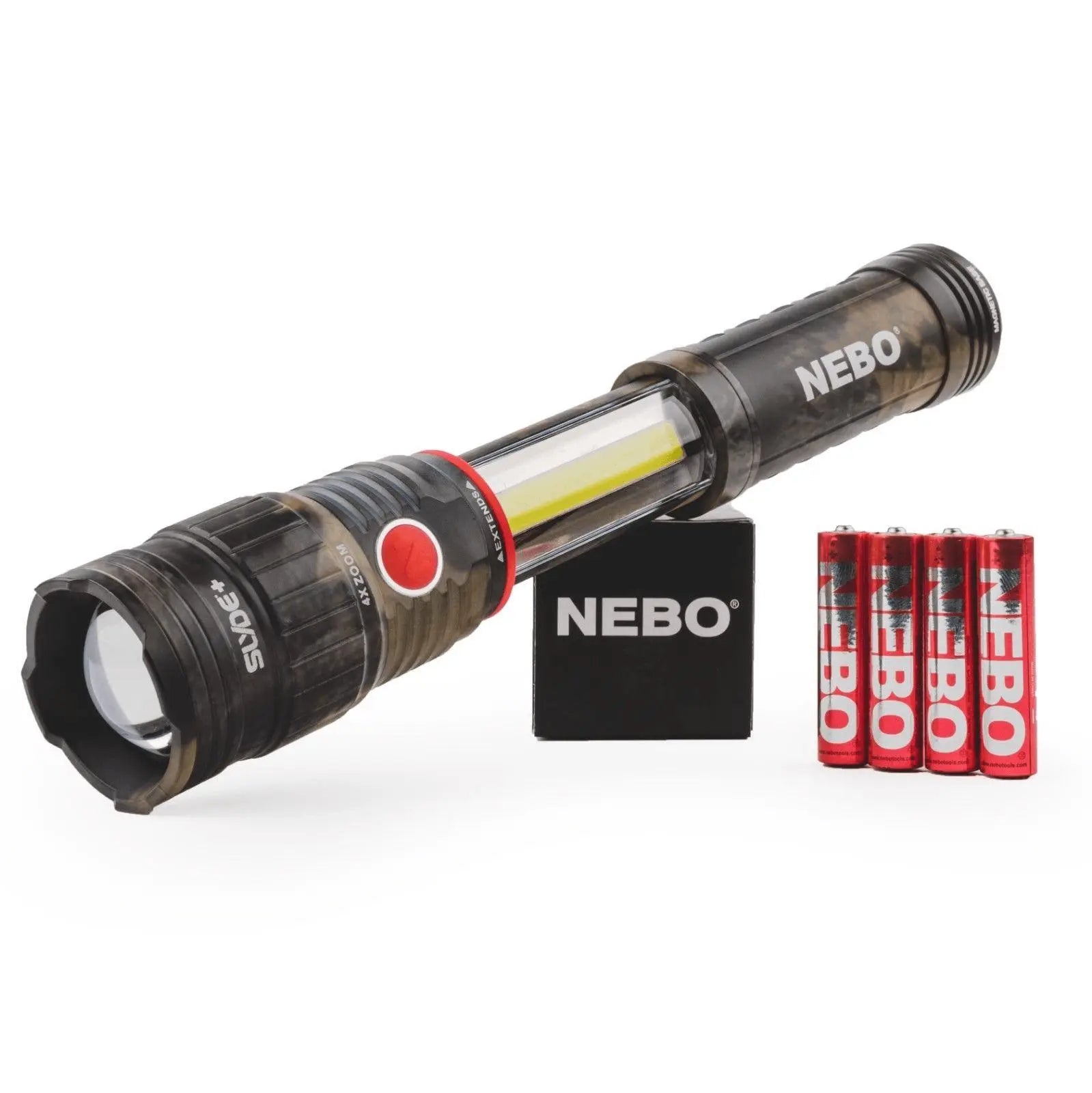 NEBO TOOLS - SLYDE+ - CAMO - Extendable Flashlight - Becker Safety and Supply