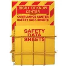 NMC - Complete board, Wire Rack, Safety Data Sheet (SDS) Binder and Chain - Becker Safety and Supply