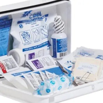 PAC-KIT - 10 Person Plastic First Aid Kit - ANSI A - Becker Safety and Supply