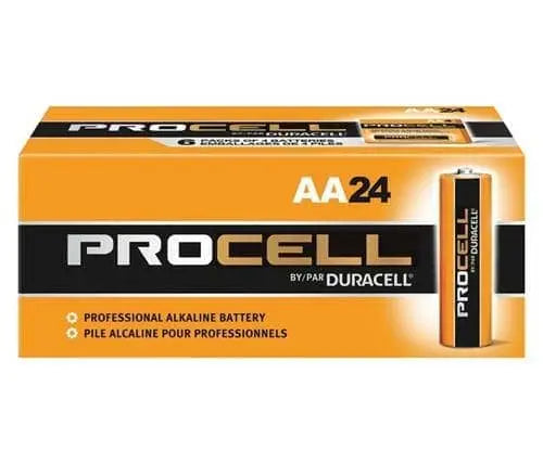 DURACELL - AA  Alkaline Battery (24/PK) - Becker Safety and Supply