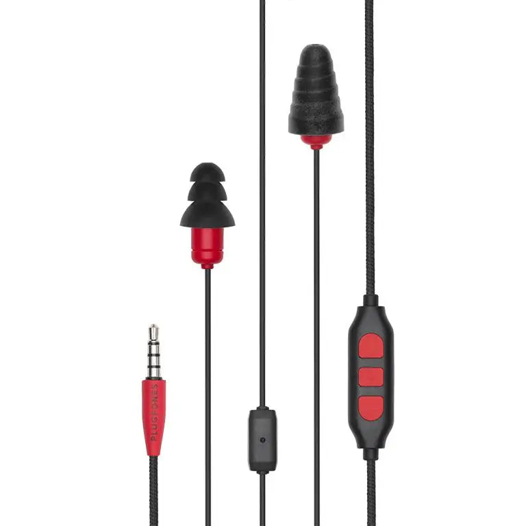 PLUGFONES - Protector Pluss Wired Headphones - Becker Safety and Supply