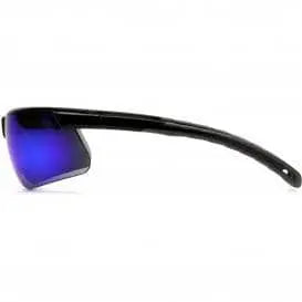 PYRAMEX - Ever-Lite Ice Blue Mirror Lens, Black - Becker Safety and Supply