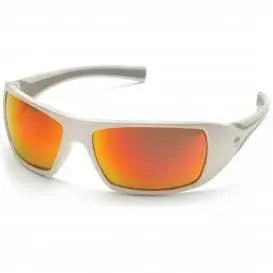 PYRAMEX - GOLIATH White Frame Safety Glasses - Becker Safety and Supply