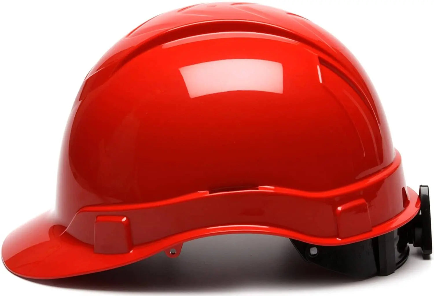 PYRAMEX - RIDGELINE - Cap Style Hard Hat - 4pt Suspension, Red - Becker Safety and Supply