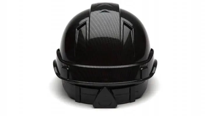 PYRAMEX - RIDGELINE - Cap Style Hard Hat - 4pt Suspension, SHINY GRAPHITE - Becker Safety and Supply