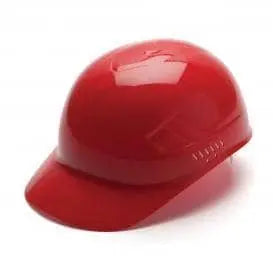 PYRAMEX - Ridgeline Bump Cap 4 Point Glide Lock, Red - Becker Safety and Supply