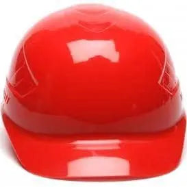 PYRAMEX - Ridgeline Bump Cap 4 Point Glide Lock, Red - Becker Safety and Supply