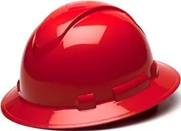 PYRAMEX - Ridgeline Full Brim Hard Hat with 4pt Suspension - Becker Safety and Supply