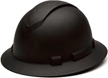 PYRAMEX - Ridgeline Full Brim Hard Hat with 4pt Suspension - Becker Safety and Supply