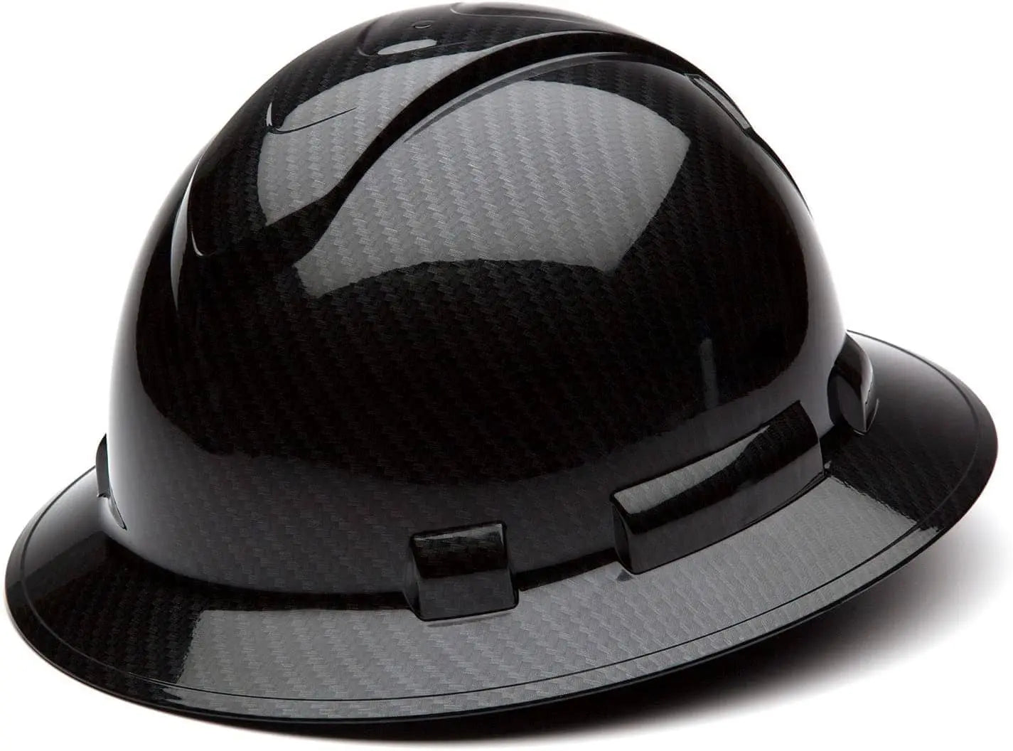 PYRAMEX - Ridgeline Full Brim Hard Hat with 4pt Suspension - Becker Safety and Supply