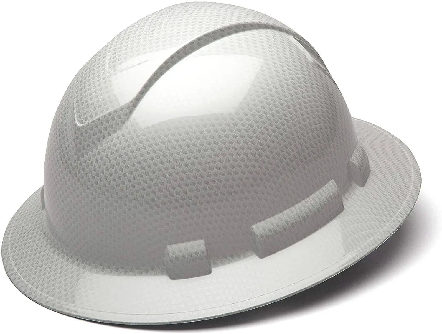 PYRAMEX - Ridgeline Full Brim Hard Hat with 4pt Suspension - Becker Safety and Supply