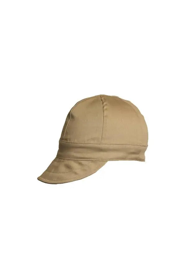 LAPCO - FR 100% Cotton (7oz) - KHAKI - Welding Cap - 6 Panel / Pre-shrunk - High crown - Becker Safety and Supply