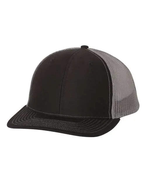 RICHARDSON - 112, Adjustable Snapback Trucker Cap, - Becker Safety and Supply