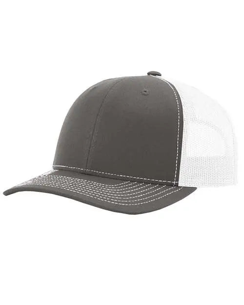 RICHARDSON - 112, Adjustable Snapback Trucker Cap, - Becker Safety and Supply