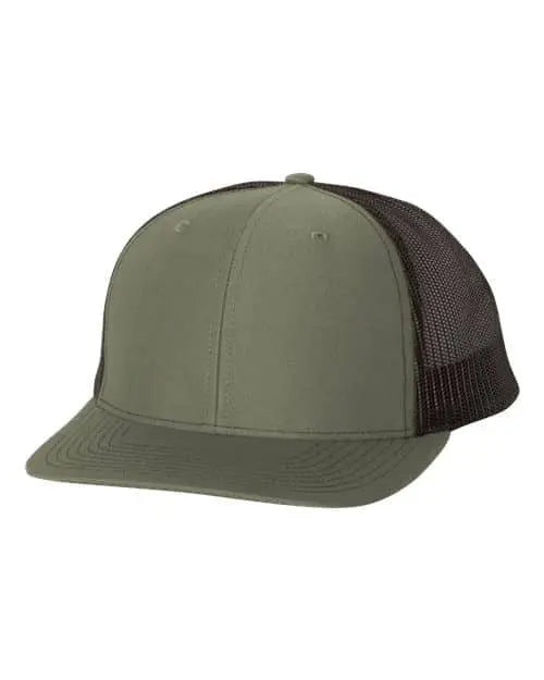 RICHARDSON - 112, Adjustable Snapback Trucker Cap, - Becker Safety and Supply