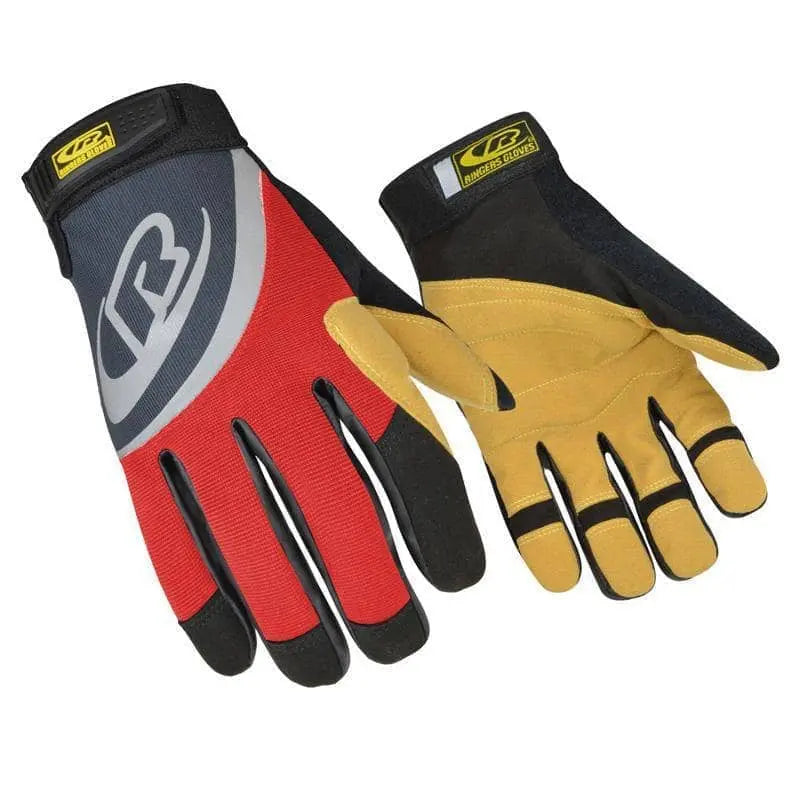 RINGER - R-355 Rope Rescue Glove, Red - Becker Safety and Supply