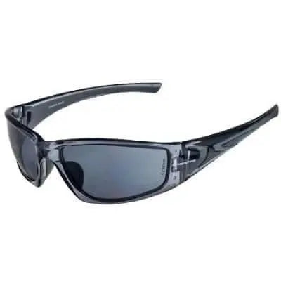 CROSSFIRE - RPG Premium Safety Eyewear, Crystal Black/Smoke - Becker Safety and Supply