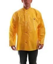 TINGLEY - IRON EAGLE - Polyurethane Rain Jacket with snaps for a hood (sold seperately) - Chemical and Wind Resistant - Storm Flap/Snap Front - Becker Safety and Supply