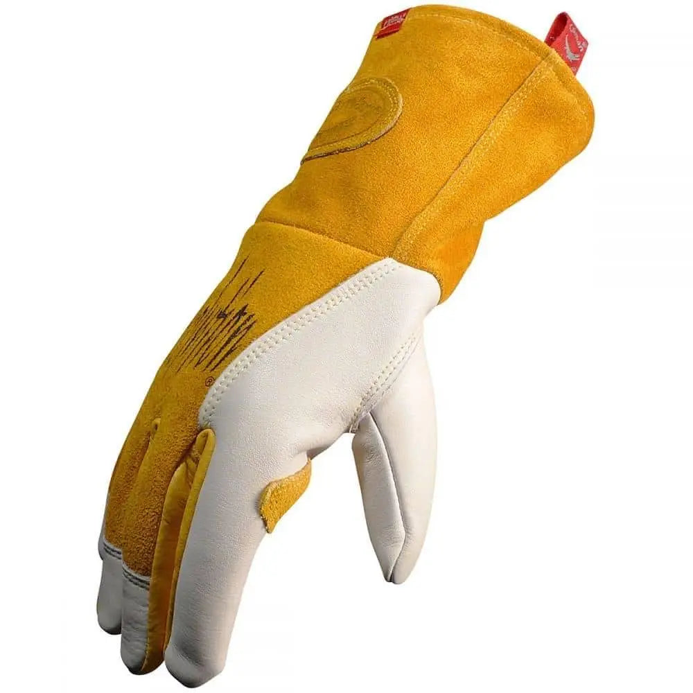 CAIMAN - Cow Grain Unlined MIG/Stick Welding Gloves - Becker Safety and Supply