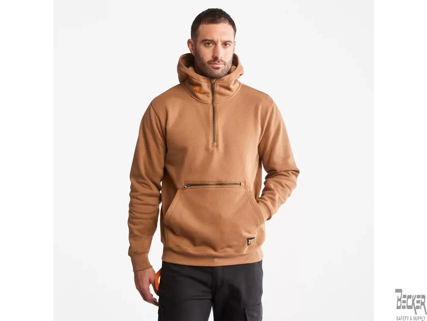 TIMBERLAND PRO - Hood Honcho HD Hoodie, Dark Charcoal Heather - Becker Safety and Supply