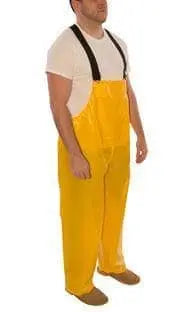 TINGLEY - IRON EAGLE - Bib Overalls - Polyurethane on nylon - Waterproof and Chemical Resistant - Yellow - Becker Safety and Supply