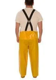 TINGLEY - IRON EAGLE - Bib Overalls - Polyurethane on nylon - Waterproof and Chemical Resistant - Yellow - Becker Safety and Supply