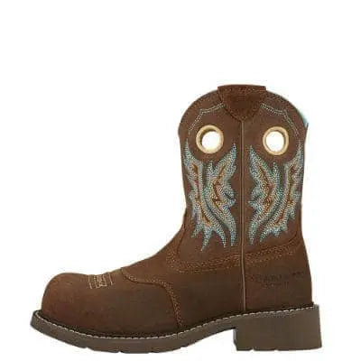 ARIAT - WMN FATBABY - Cowgirl Composit Toe - Fireside/Tan - Becker Safety and Supply