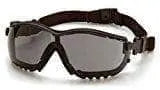 PYRAMEX - V2G Anti-Fog Gray Lens w/Black Strap/Temples - Becker Safety and Supply