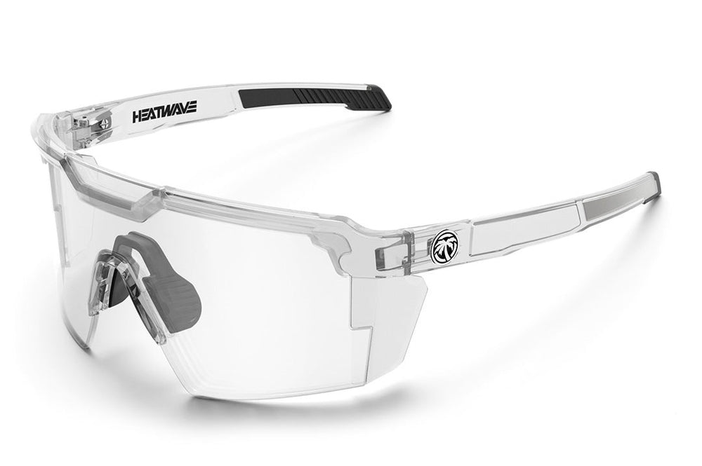 Heatwave - Future Tech Z.87 Clear Frame Sunglasses - Becker Safety and Supply