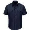 WORKRITE- Classic Short Sleeve Fire Chief Shirt - Becker Safety and Supply