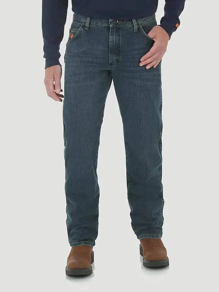 WRANGLER - Advanced Comfort Regular fit Jean, Dark Tint - Becker Safety and Supply